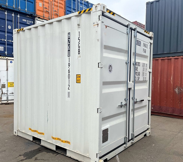 10-Fuß-Kubus-Seecontainer – IICL-Standardweiß